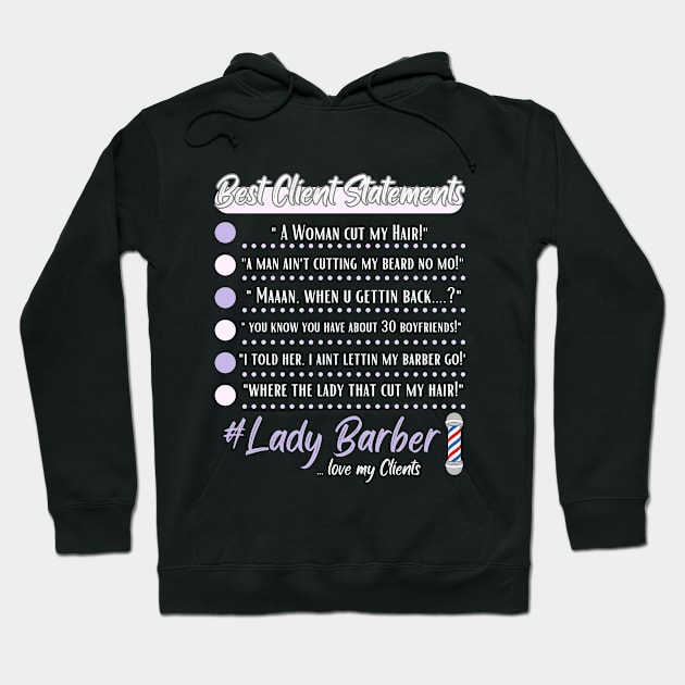 Best Client Staterments Hoodie by KKMDESIGN